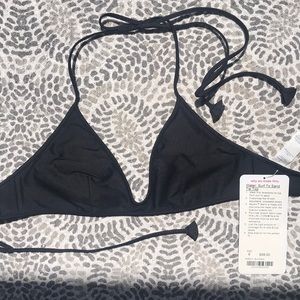 NWT Lululemon REVERSIBLE String Bikini top sz: 6